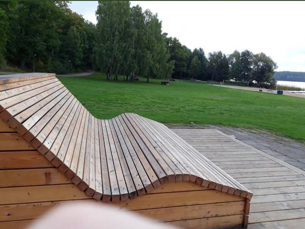 Close To The Metro And The Beach!!! With A View Of The Scandinavian Forest Стокхолм Екстериор снимка